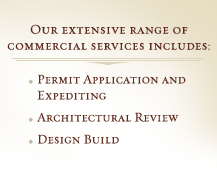 Commercial Development and Construction Services Include Value and Cost Engineering Review